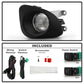 SPYDER 22-24 Toyota Corolla Cross Hyb OEM Full LED Fog Light w/ Switch - Clear (FL-TCOC22-H-LED-C) 9054273