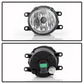 Spyder Toyota Sienna 2018-2019 OEM Fog Lights w/OEM Fit Switch - H8(Included) -  Clear 5086334