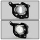 SPYDER 20-24 Toyota Venza OEM LED Fog Light w/ Switch - Clear (FL-TV20-LED-C) 9054297