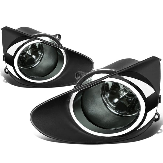 2012-2014 Toyota Yaris Sedan Fog Lights w/ Switch H11 Bulb Smoke