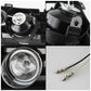 Spyder Volkswagen Golf GTI/TDI 99-04 OEM Style Fog Lights w/Switch - Clear