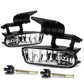 99-06 Chevrolet Silverado Suburban Tahoe Clear Fog Lights w/ Switch