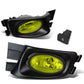 03-05 Honda Accord 4-Door Fog Lights w/ Switch & H11 Bulb - Amber