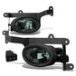 06-08 Honda Civic 2-Door Fog Lights w/ Switch H11 Bulb Smoke