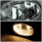 06-08 Honda Civic 2-Door Fog Lights w/ Switch H11 Bulb Smoke