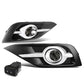 2012-2014 Honda CR-V Fog Lights with Chrome Trim & Switch H11 Bulb