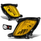 2010-2012 Hyundai Genesis Coupe Fog Lights w/ Switch - Amber 881 Bulb