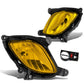 2010-2012 Hyundai Genesis Coupe Fog Lights w/ Switch - Amber 881 Bulb