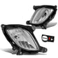 10-12 Hyundai Genesis Coupe Fog Lights with Switch - Clear 881 Bulb