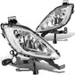 2011-2013 Hyundai Elantra Fog Lights with Switch - Clear 881 Bulb