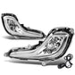 12-16 Hyundai Accent 4-Door Fog Lights w/ Switch & 881 Bulb Clear