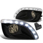 2010-2011 Toyota Camry LED DRL Fog Lights with Switch - Smoke