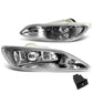 02-08 Toyota Camry Solara Corolla Fog Lights w/ Switch Clear