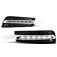 2009-2014 Chevrolet Cruze LED Fog Lights with Wiring Kit - Clear