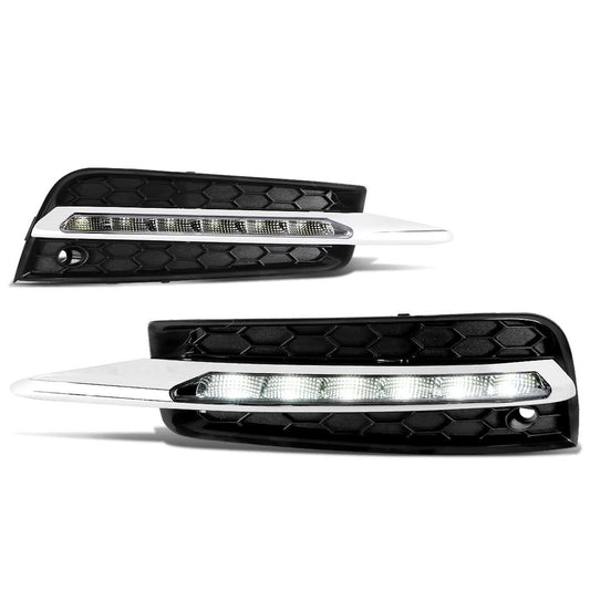 2009-2014 Chevrolet Cruze LED Fog Lights with Wiring Kit - Clear