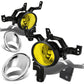 2007-2009 Honda CR-V Fog Lights with Switch & Chrome Bezel