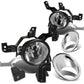 2007-2009 Honda CR-V Fog Lights w/ Switch & Chrome Bezel Clear