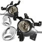 07-09 Honda CR-V Fog Lights w/ Switch & Chrome Bezel H11 Smoke
