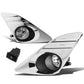 2012-2014 Toyota Camry Fog Lights w/ Switch H11 Bulb Clear