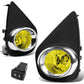 15-16 Toyota Yaris Hatchback Fog Lights w/ Switch H16 Bulb Amber