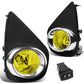 15-16 Toyota Yaris Hatchback Fog Lights w/ Switch H16 Bulb Amber