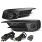 2016+ Honda Civic Fog Lights w/ Switch - Smoke
