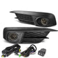 2016+ Honda Civic Fog Lights w/ Switch - Smoke