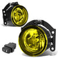 10-15 Mitsubishi Outlander Fog Lights with Switch - Amber H11 Bulb