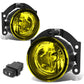 10-15 Mitsubishi Outlander Fog Lights with Switch - Amber H11 Bulb