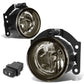 10-15 Mitsubishi Outlander Fog Lights w/ Switch & H11 Bulb - Smoke