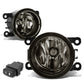 10-15 Mitsubishi Montero/Sport Fog Lights with Switch - Smoke H11