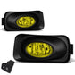 2004-2005 Acura TSX Fog Lights with Switch & Bezel - H11 Amber