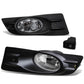 06-07 Honda Accord Coupe Fog Lights with Switch & Bezel - Chrome/Clear