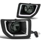 2015-2016 GMC Sierra 2500HD 3500HD Smoke Fog Lights with Switch