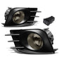 2011-2013 Scion TC Fog Lights with Switch & Bezel - H11 Bulb Smoke