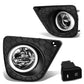 2013-2015 Honda Accord Coupe Fog Lights with Switch & Bezel