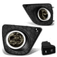 2013-2015 Honda Accord Coupe Fog Lights with Switch & Bezel - Smoke