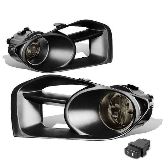 2011-2014 Nissan Murano Fog Lights with Switch & Bezel H11 Smoke