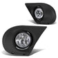 2003-2005 Honda Pilot Chrome Clear Fog Lights with Bezel H11