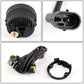 05-16 Multiple Models 3.5" Round LED Projector Fog Lights - Smoke