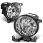 2003-2006 Hyundai Accent Chrome Clear Fog Lights 881 Bulb