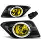 2014-2016 Nissan Rogue Fog Lights with Switch & Bezel H11 Amber