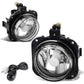 02-08 Mitsubishi Eclipse/Galant Fog Lights with Switch Chrome/Clear