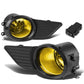 2011-2017 Toyota Sienna Fog Lights with Switch & Bezel H11 Amber