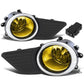 2011-2017 Toyota Sienna Fog Lights with Switch & Chrome Bezel