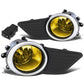 2011-2017 Toyota Sienna Fog Lights with Switch & Chrome Bezel
