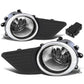 2011-2017 Toyota Sienna Fog Lights with Switch Chrome Bezel H11