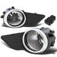 2011-2017 Toyota Sienna Fog Lights with Switch Chrome Bezel H11