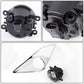 2013-2016 Scion FR-S Fog Lights with Switch & Bezel H11 Chrome Clear