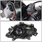 2014-2016 Mazda 6 Fog Lights with Switch - Black Bezel H11 Bulb